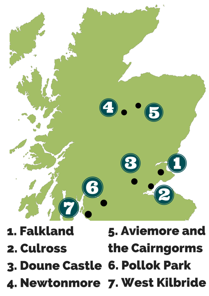 Outlander Filming Locations