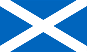 The Scottish Flag (Saltire)