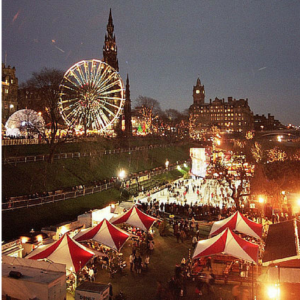 The Edinburgh Christmas Market